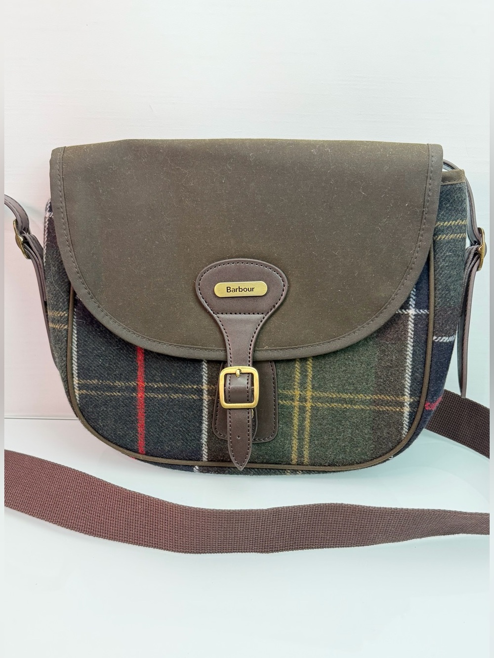 Barbour Cromarty Plaid Crossbody Bag Classic Tartan